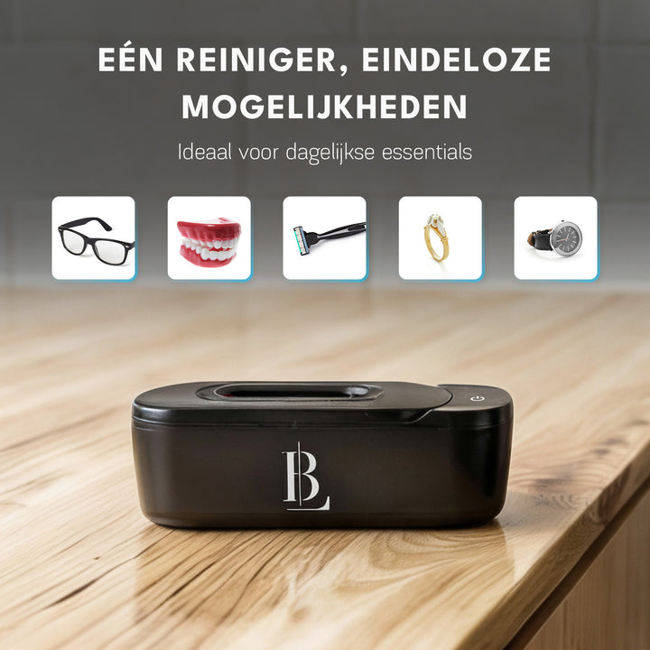 Ultrasoon Reiniger met UV Desinfectie - Brillen en Sieraden - Blissify