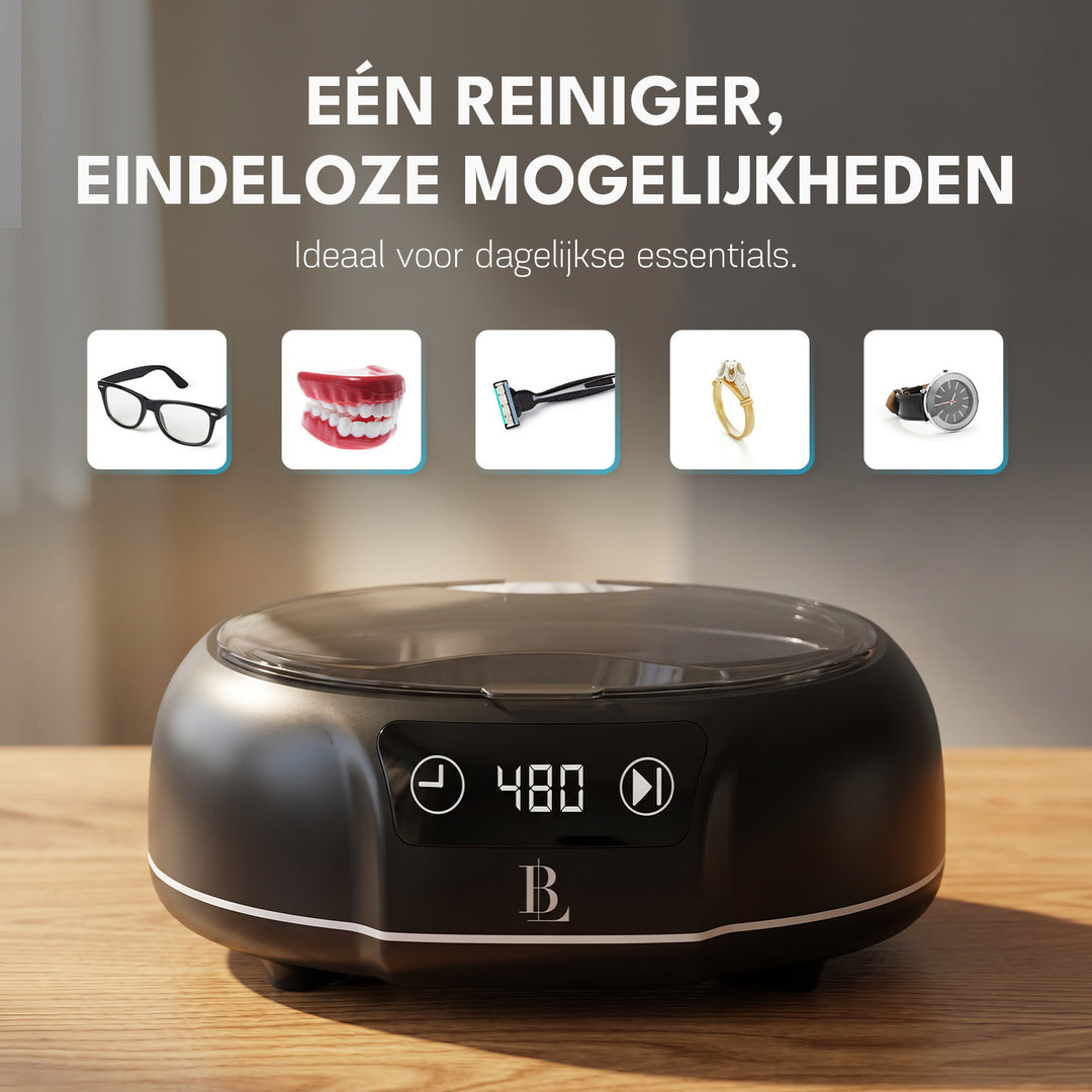 Ultrasoon Reiniger - 700ML - Brillen en Sieraden - Blissify